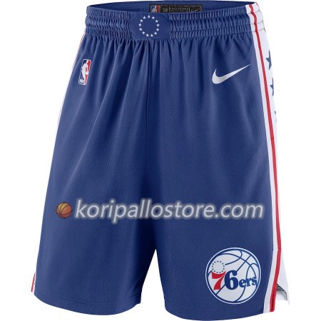 Philadelphia 76ers Miesten Shortsit Royal 2018-19 Nike Swingman